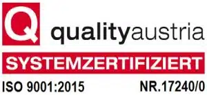 ISO 9001 zertifiziert